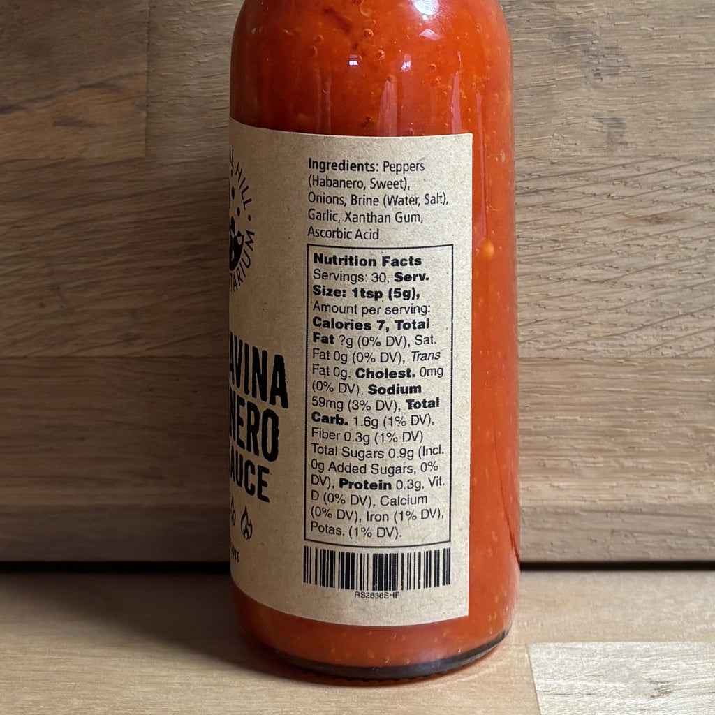 Red Savina Habanero Hot Sauce