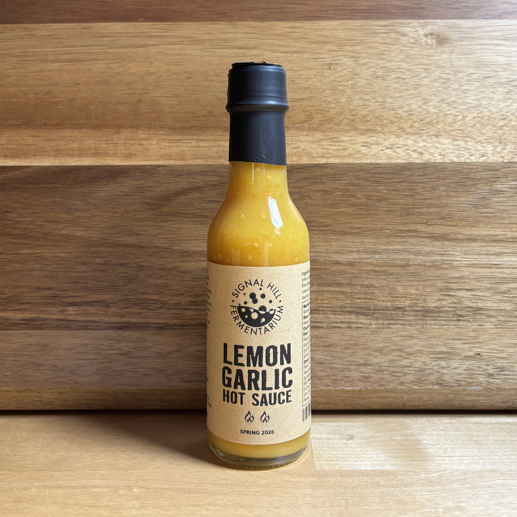 Lemon Garlic Hot Sauce