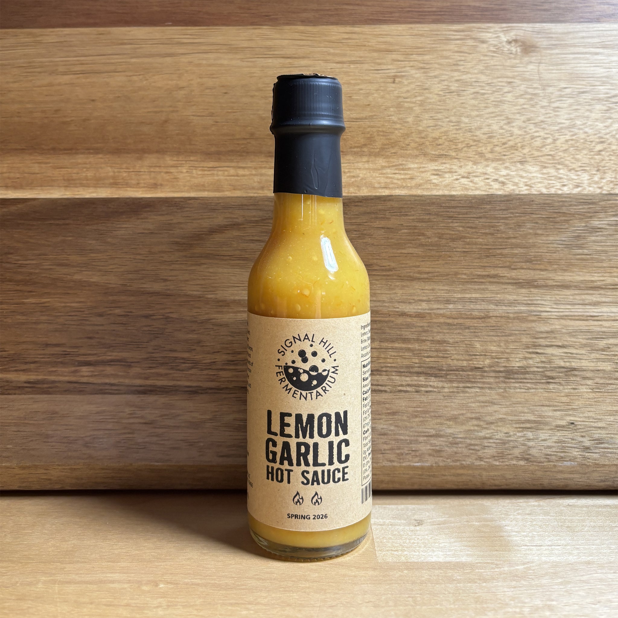 Lemon Garlic Hot Sauce